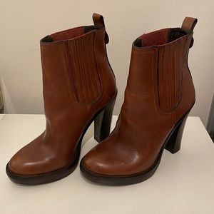 Tory Burch leather booties